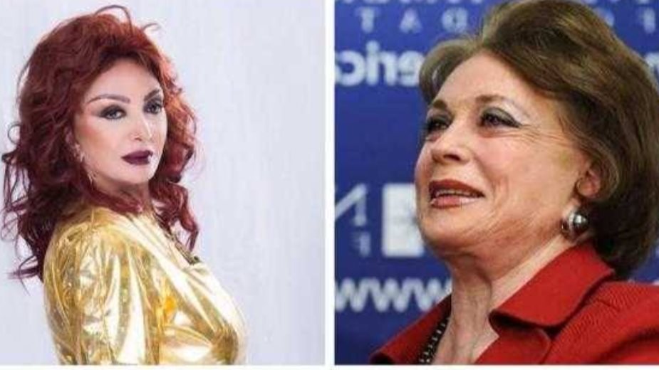 نبيلة عبيد وجيهان السادات