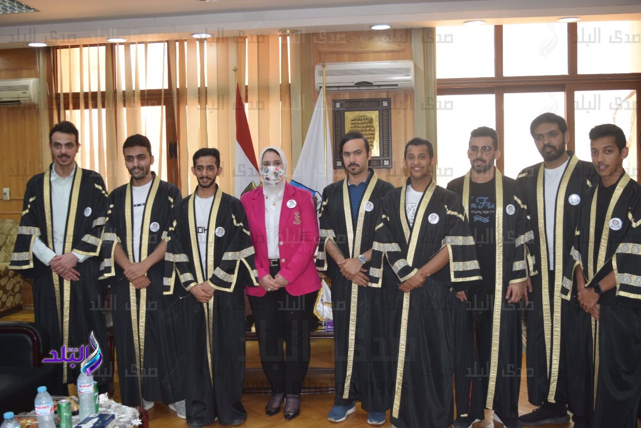 الطلاب الوافدون بجامعة كفر الشيخ
