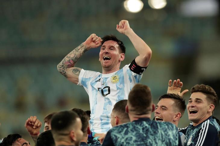 ليونيل ميسي قائد منتخب الأرجنتين