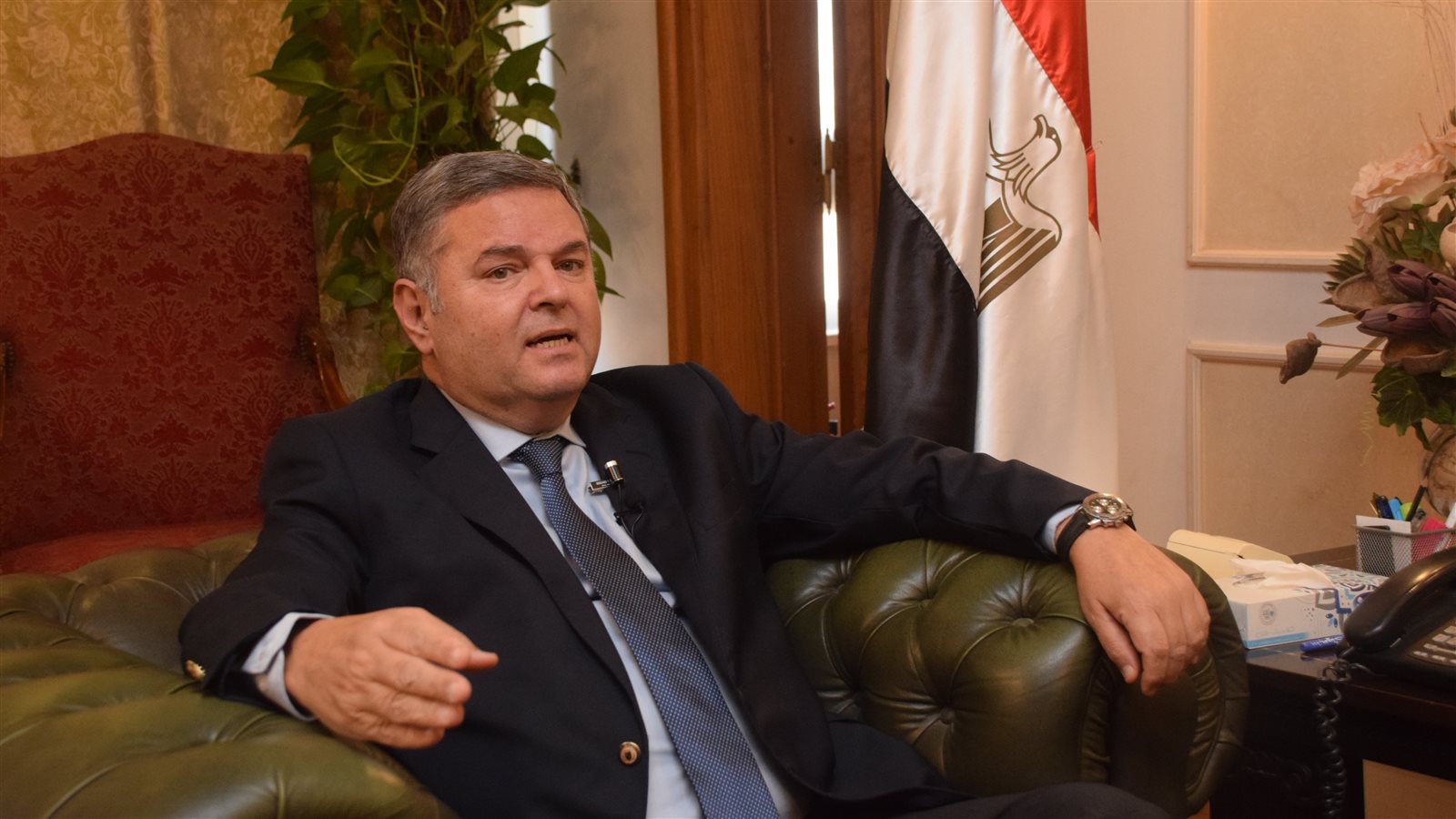 هشام توفيق وزير قطاع الأعمال العام 