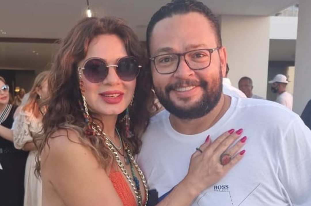 احمد رزق ونجلاء بدر