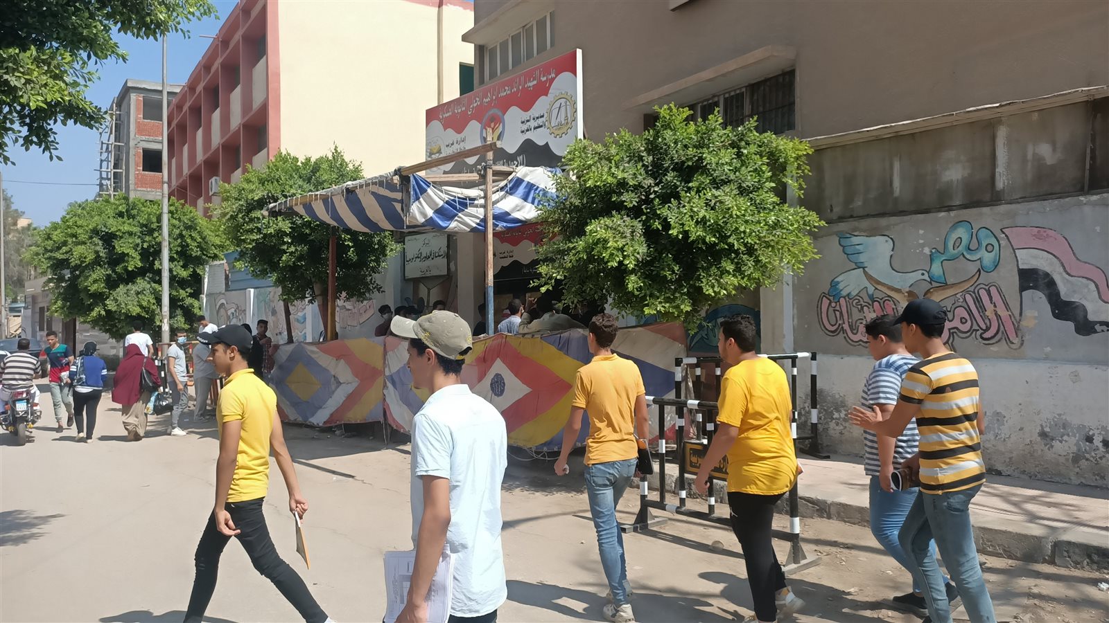 شاهد .. الطالب متهم بتسريب امتحان الثانوية بالغربية 
