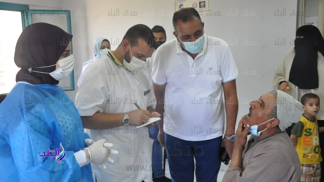 قافلة طبية ضمن مبادرة حياة كريمة