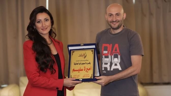 أميرة سليم في ضيافة صدى البلد