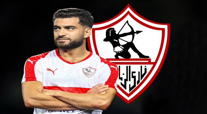 حمزة المثلوثى لاعب الزمالك 