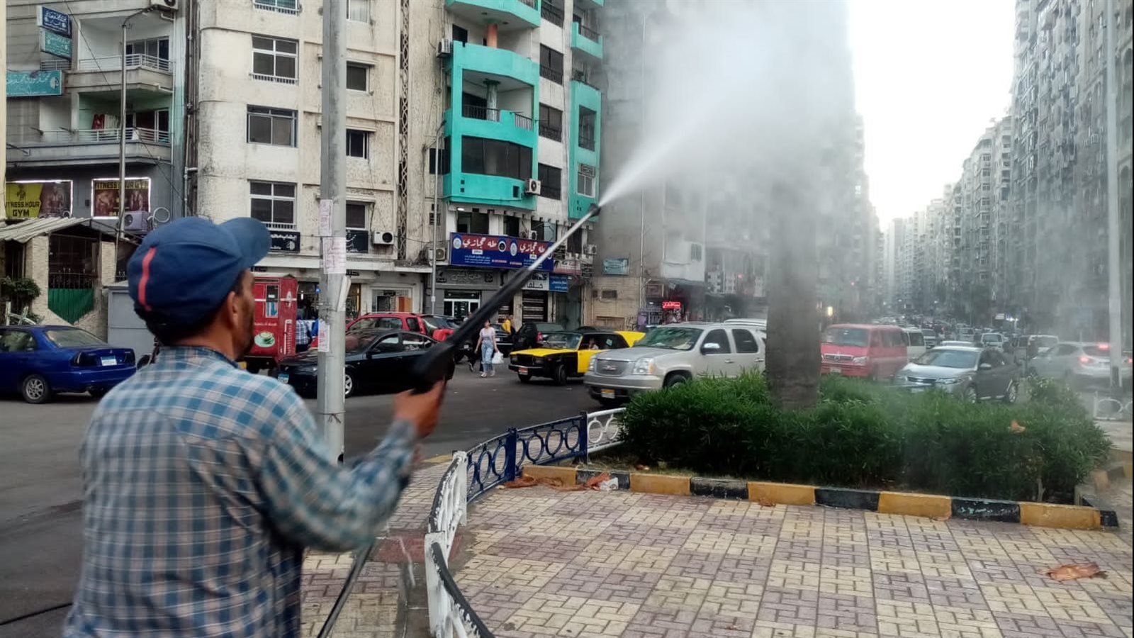 حملات تطهير بأنحاء الاسكندرية استعدادا لعيد الأضحى