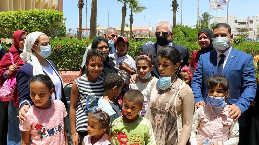 فودة مع الأيتام 