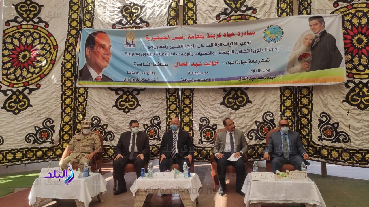 محافظ القاهرة خلال الاحتفالية