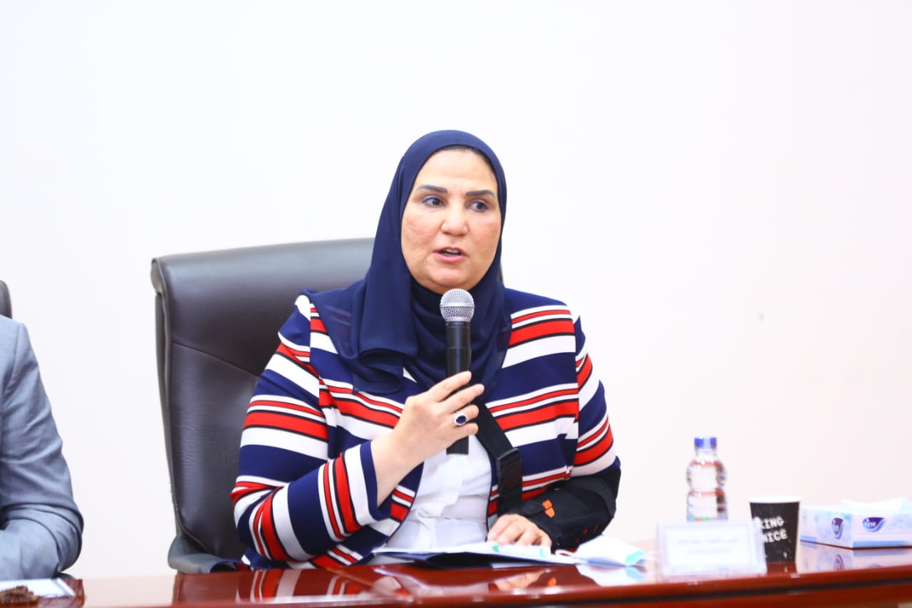 وزيرة التضامن الإجتماعى