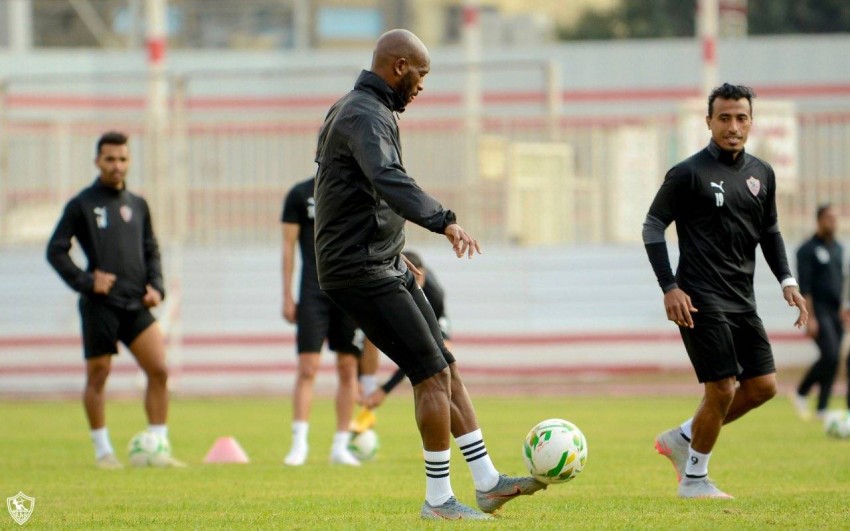 تدريبات الزمالك ( صورة أرشيفية)