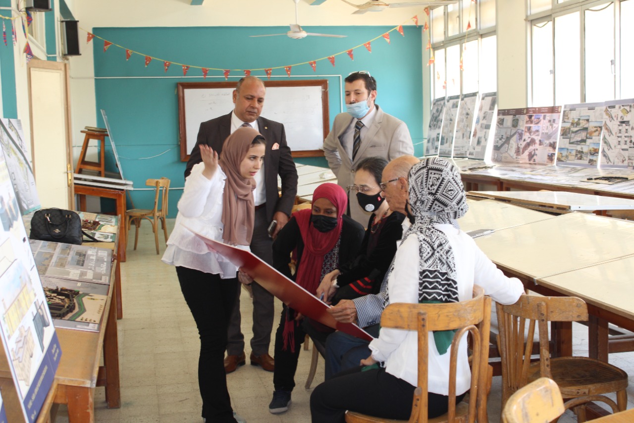 مشاريع تخرج طالبات هندسة الأزهر