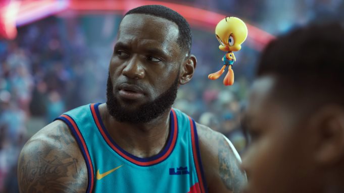 ليبرون جيمس في فيلم Space Jam 
