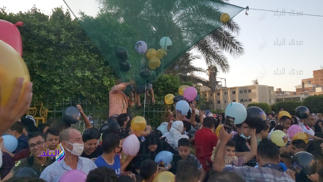 حماة الوطن بالدقهلية يشارك المواطنين فرحتهم بعيد الاضحى