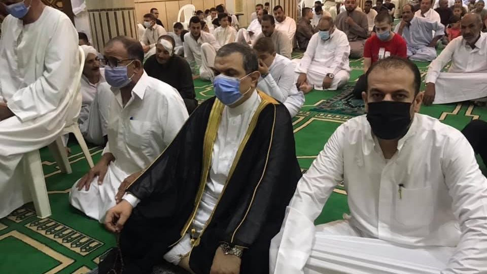 سعفان يؤدي صلاة العيد بالشرقية 