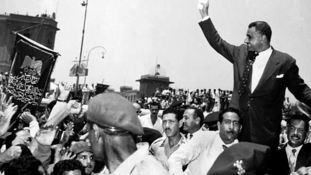 الزعيم الراحل جمال عبد الناصر