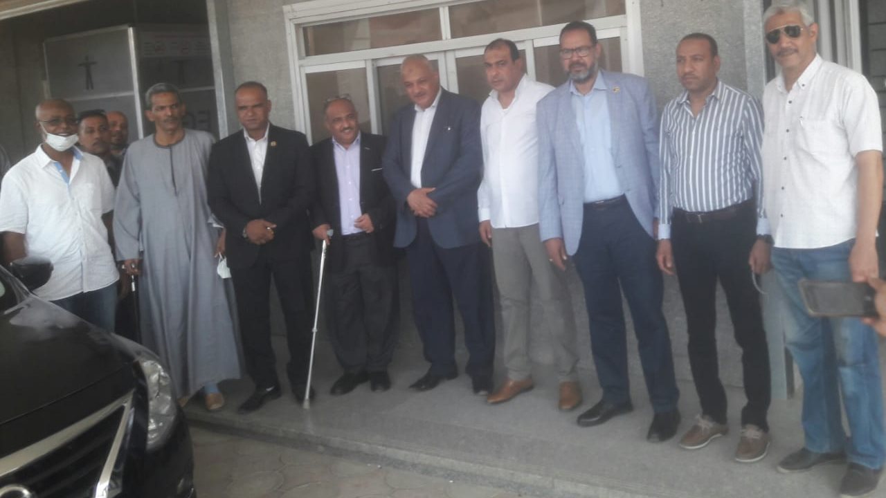 الوفد البرلماني بأسوان 