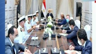 اجتماع الرئيس السيسي مع مالك شركة " لورسن " الألمانية 