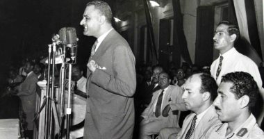 أرشيفية - خطاب تأميم شركة قناة السويس