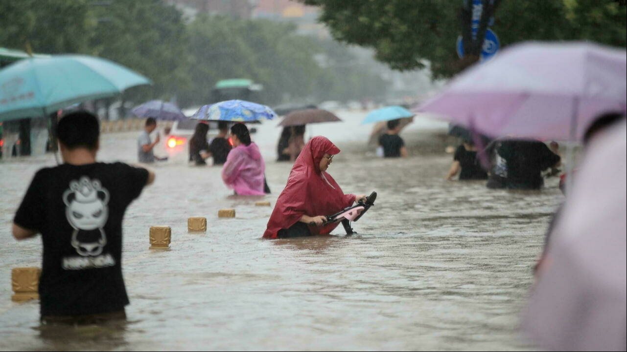 صورة ارشيفية ـ فيضانات الصين