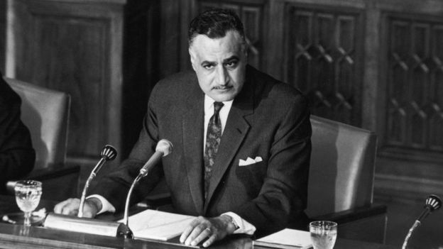 الزعيم الراحل جمال عبد الناصر
