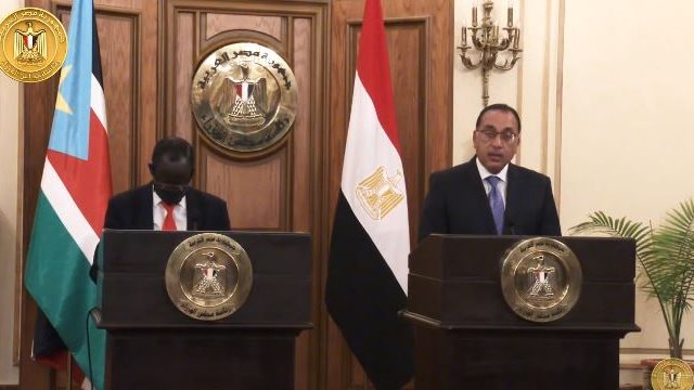رئيس الوزراء ونائب رئيس جنوب السودان 