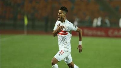 محمد أوناجم لاعب نادي الزمالك المعار إلى الوداد المغربي