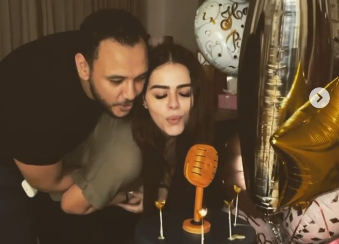 هنادي مهنا وزوجها