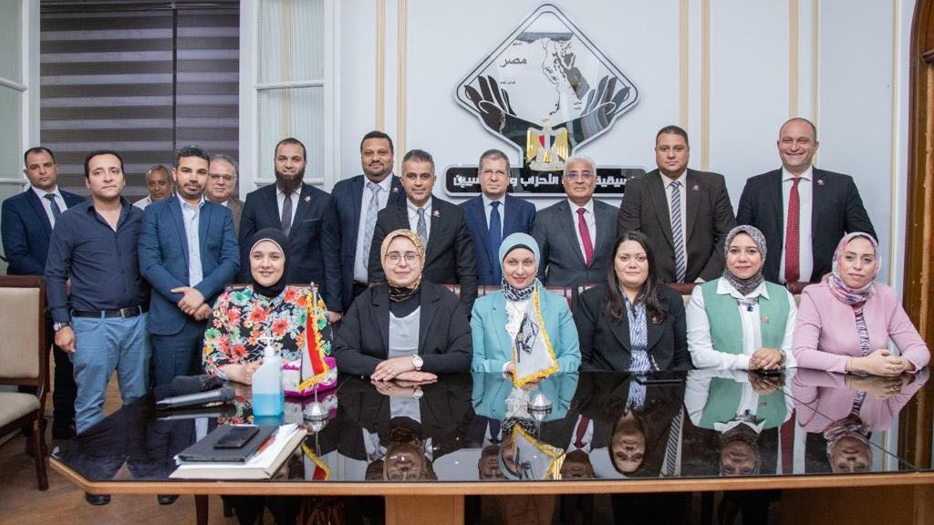 تنسيقية شباب الأحزاب والسياسيين تلتقى اللواء جمال عوض