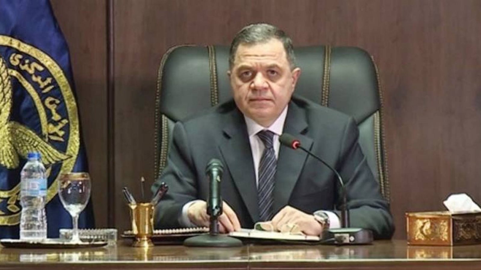 وزير الداخلية اللواء محمود توفيق 