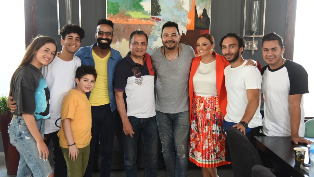 أبطال فيلم معالي ماما في الكواليس 