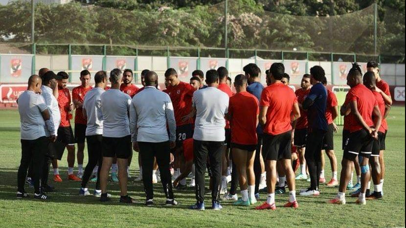 جانب من مباراة الأهلي وأسوان