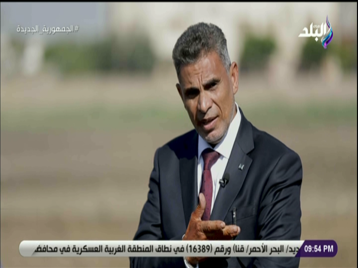  المهندس حسام القاضي مدير عام قطاع الزراعة