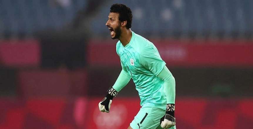محمد الشناوي حارس مرمى منتخب مصر