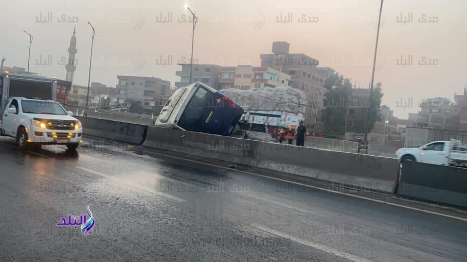جانب من حادث ميت غمر