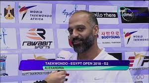 محمد مجدي السعيد مدرب منتخب مصر للتايكوندو