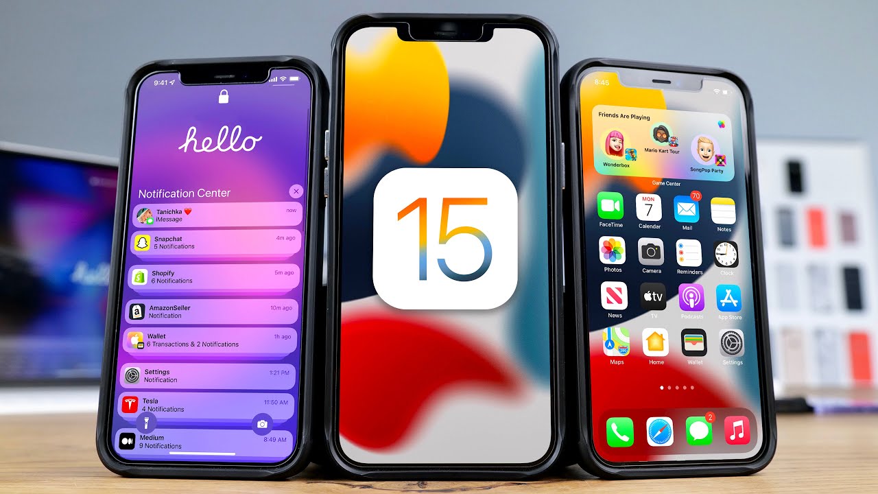 تحديث iOS 15