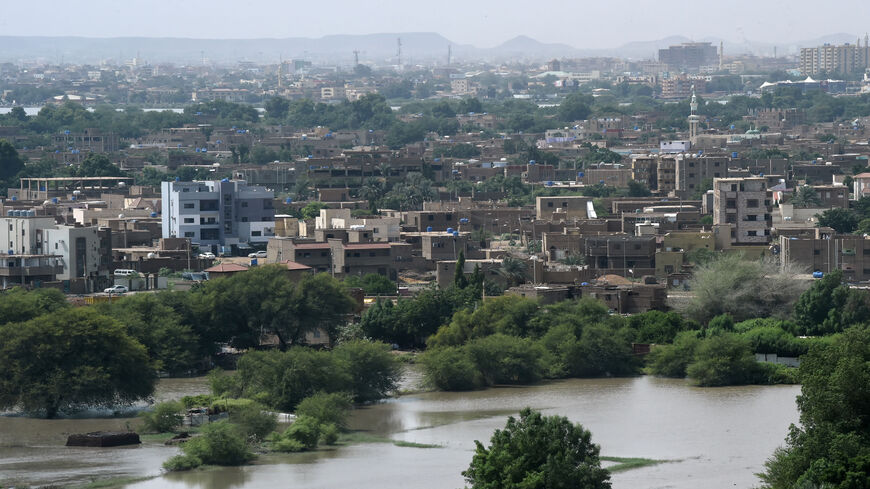 صورة للأجزاء التي غمرتها الفيضانات بالسوادن العام الماضي