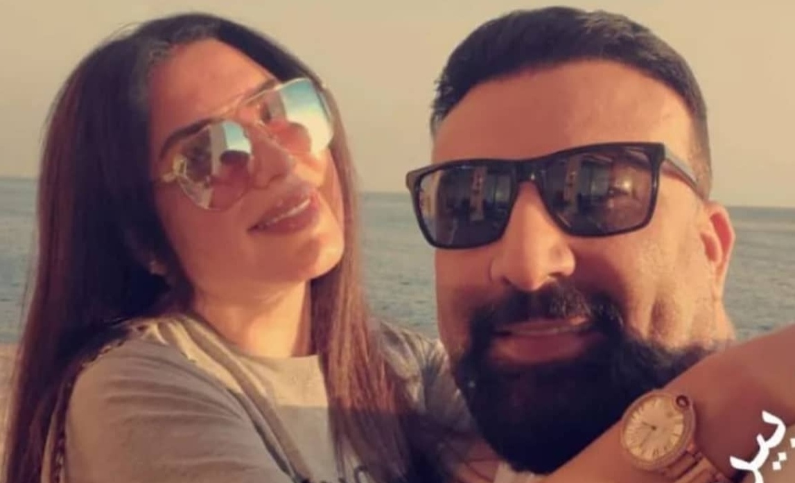 عبير صبري  وزوجها
