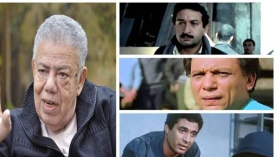 بشير الديك مع شخصيات أفلامه الثلاثة 