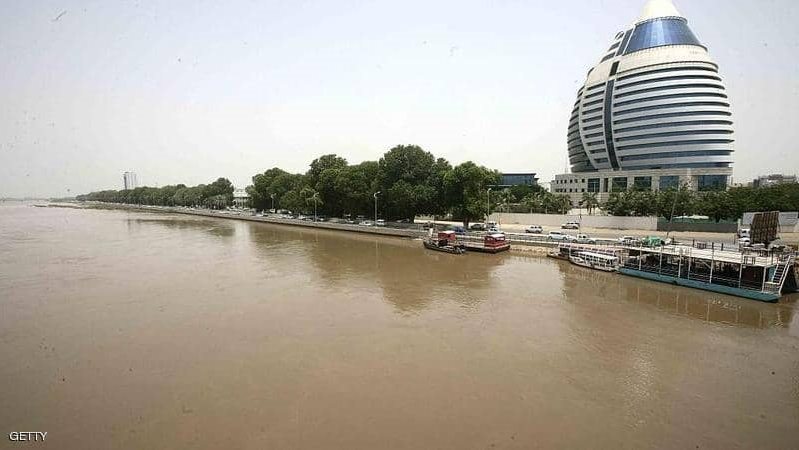 مياه النيل في الخرطوم