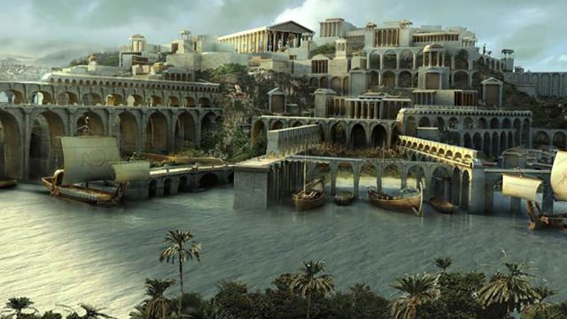 المدينة الضائعة تحت بحر الشمال في بريطانيا 