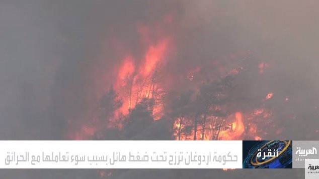 حرائق تركيا 