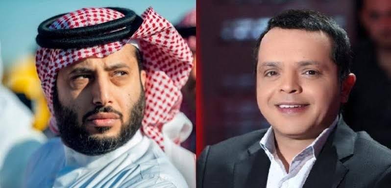 محمد هنيدي وتركي آل الشيخ 