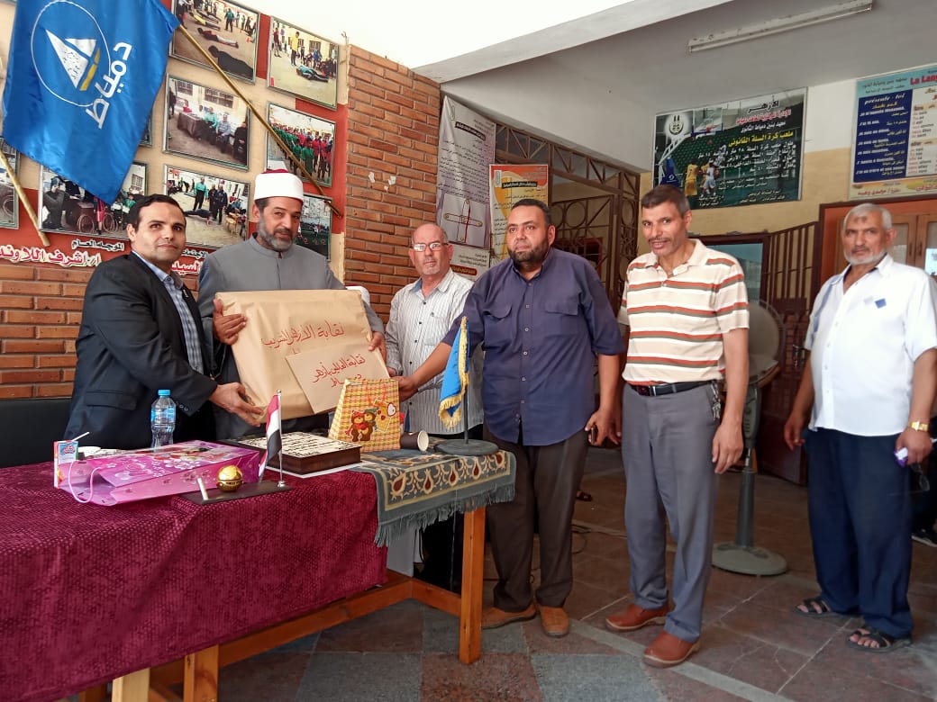خلال حفل التكريم