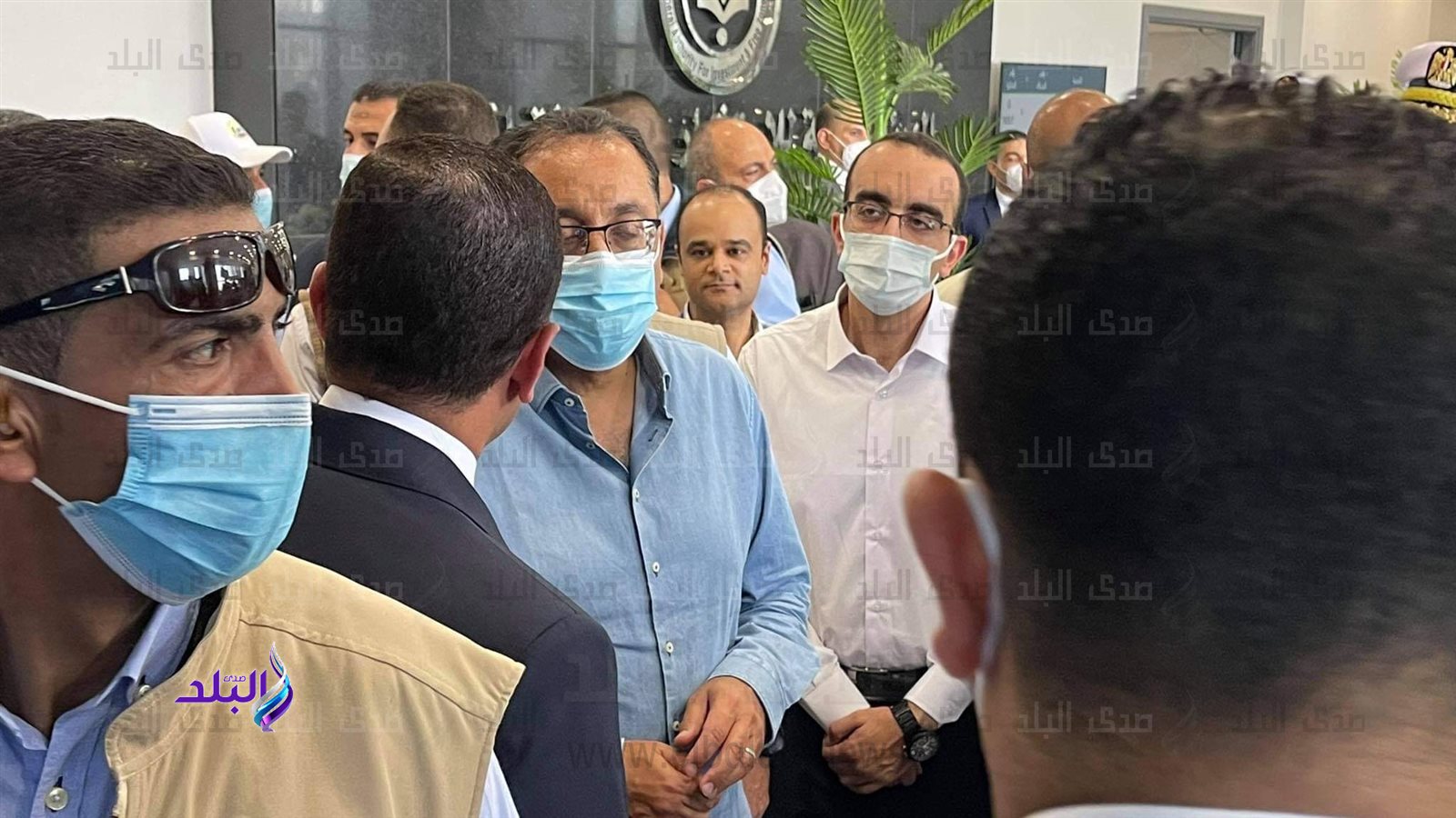 خلال الزيارة 