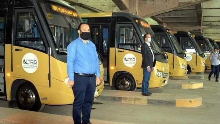 ميكروباصات لخدمة المواطنين في سيناء 