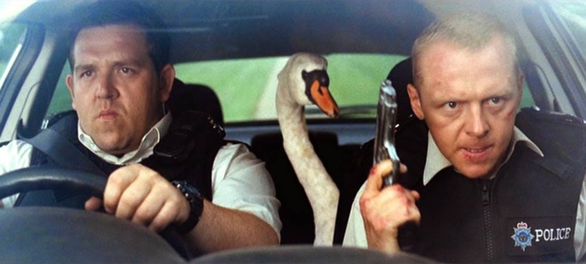 جزء من مشهد فيلم هوليوود Hot Fuzz 