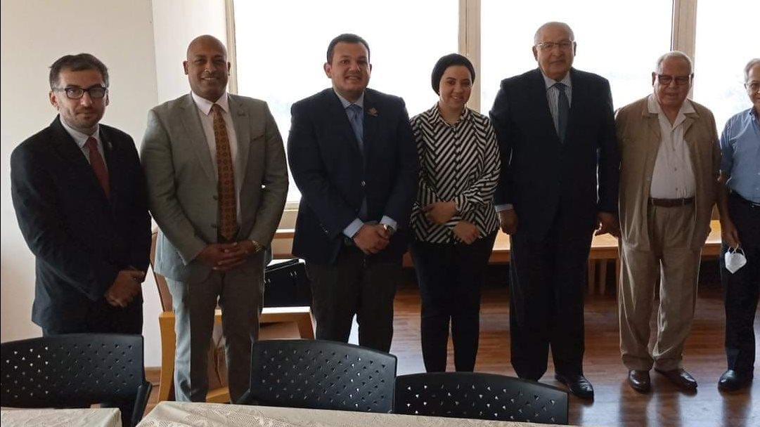 وفد نواب تنسيقية شباب الأحزاب والسياسيين 