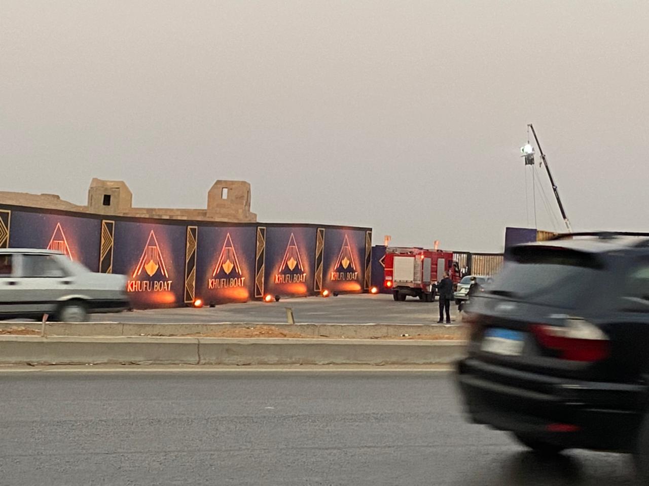 نقل مركب الملك خوفو