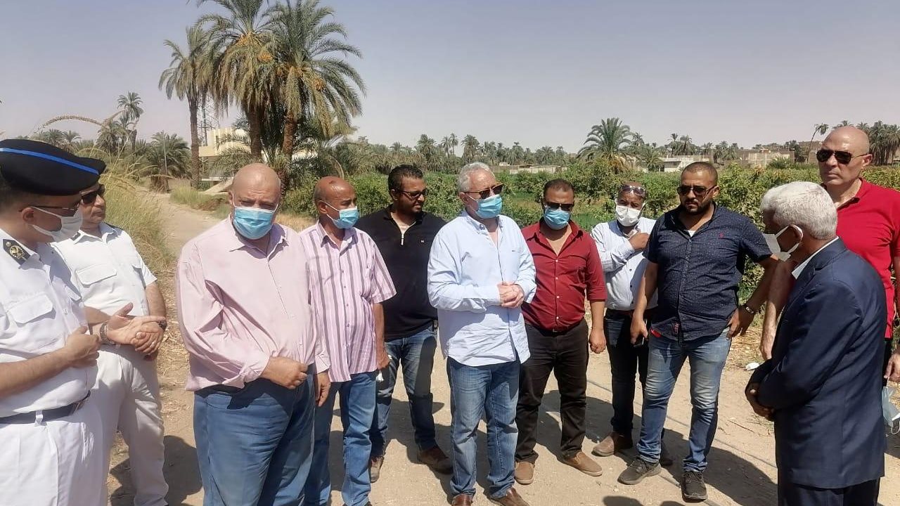 جولة محافظ الأقصر 